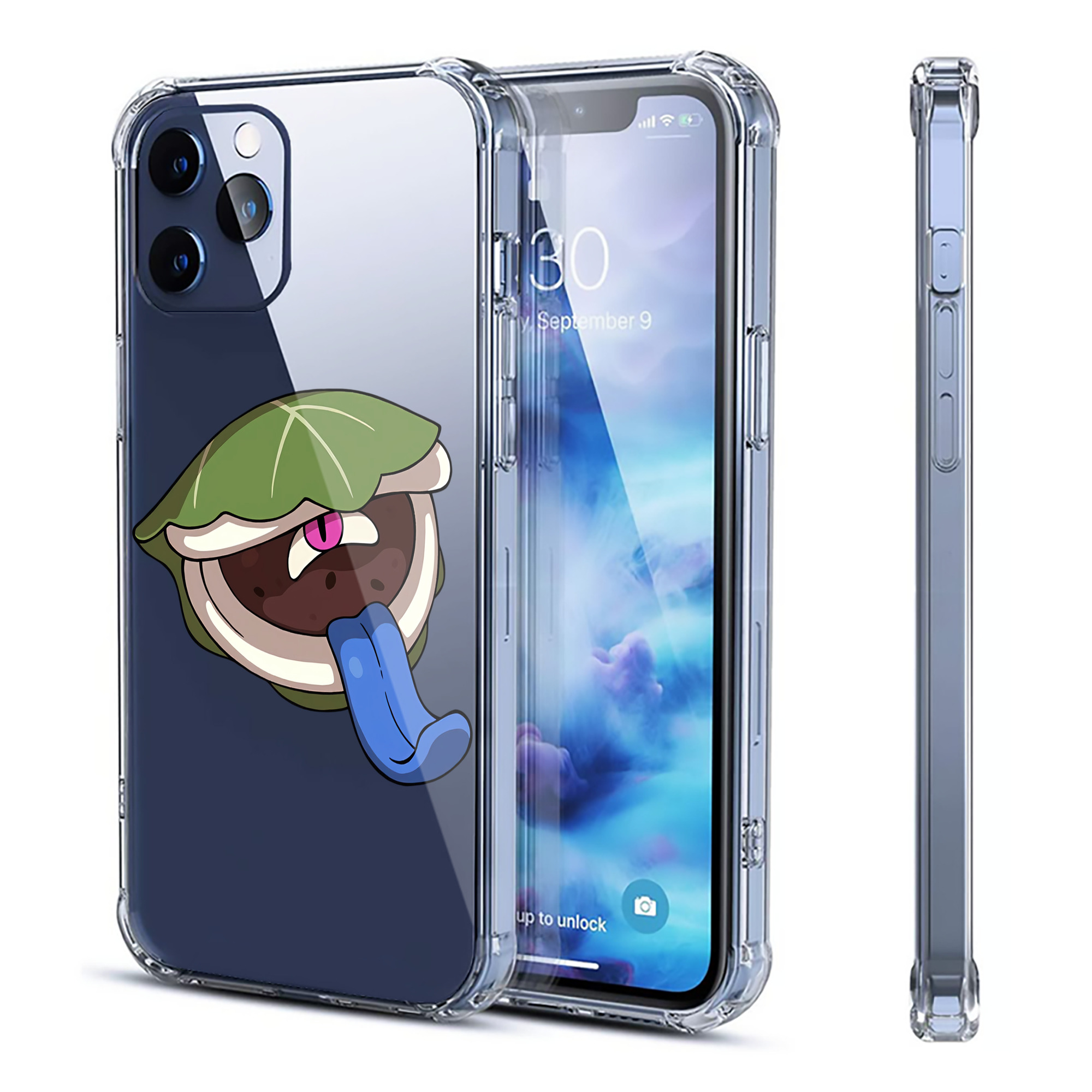 （画像用） 妖怪ウォッチ Yo-kai Watch 【iPhone 12シリーズ対応】透明スマホケース（クリアソフトケース）